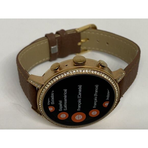 Fossil Gen 4 Authentic Digital Dial Smart Watch Custom Band FTW6015 ZA290 - Picture 8 of 12